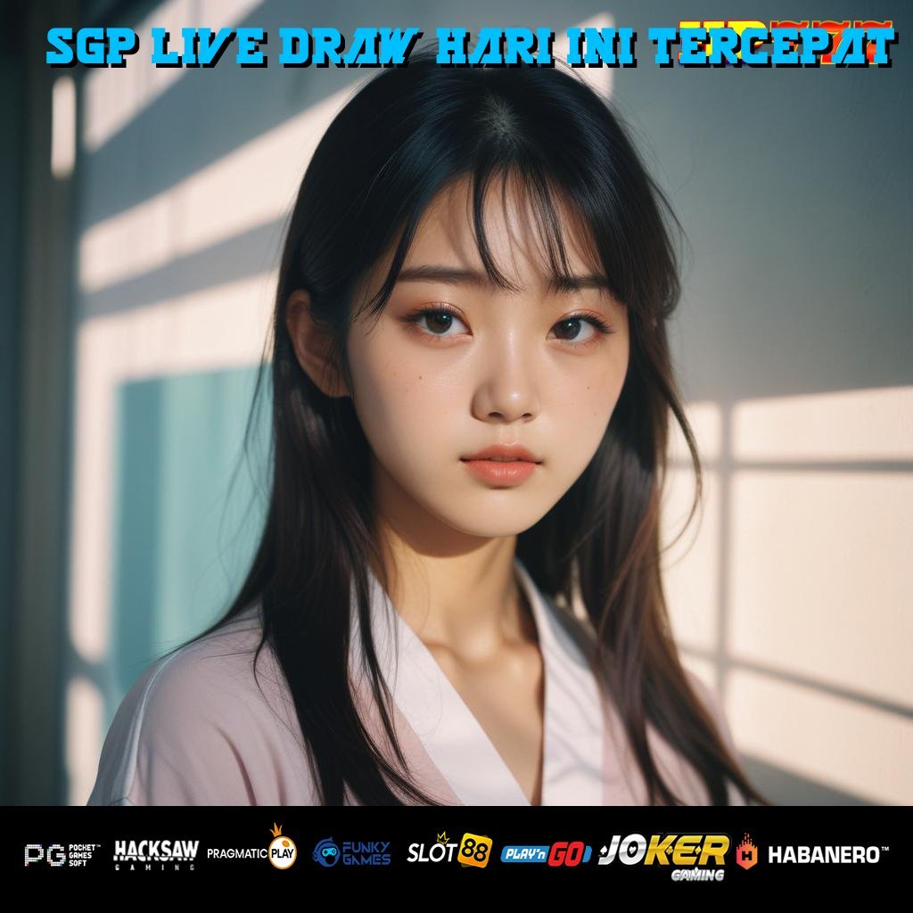 SGP LIVE DRAW HARI INI TERCEPAT